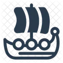 Viking Ship Ship Sail Icon