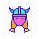 Viking Aries Braids Icon