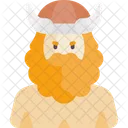 Vikingo Macho Hombre Icono