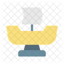 Viking Tema Barco Icono
