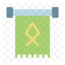 Viking Bandera Batalla Icono