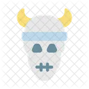 Viking Casco Persona Icono