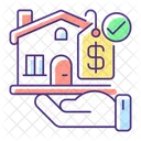 Home Building Sale Icon