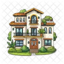 Villa House Home Icon