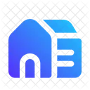 Villa Building Home Icon