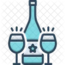 Cava Vin Bouteille Icon