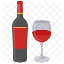 Vin Rouge Vin Biere Icône