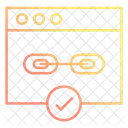 Enlace Pagina Desarrollo Icono