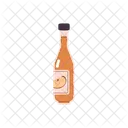 Vinegar Bottle Vector Icon