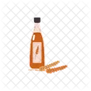 Vinegar Bottle Vector Icon