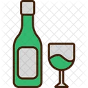 Ano Novo Chines Vinho Bebida Icon