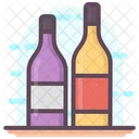 Vinho Garrafa De Cerveja Alcool Ícone
