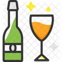 Vinho Garrafa De Vinho Bebida Ícone