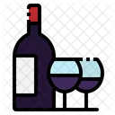Vinho Alcool Bebida Ícone