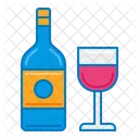 Vinho Copo De Vinho Bebida Ícone