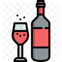 Vinho Alcool Bebida Ícone