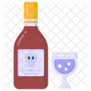 Vinho Alcool Vodka Ícone