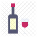 Vinho Copo Garrafa Icon