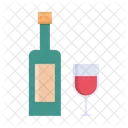 Vidrio Fiesta Botella Icon