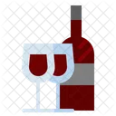 Vino Copa De Vino Vidrio Icon