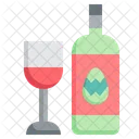 Vino Botella De Vino Bebida Icon