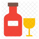 Vino Botella Vidrio Icon