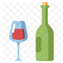 Vino Copa Bebida Icon