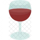 Vino Vidrio Alcohol Icono