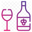 Vino Bebida Alcohol Icon