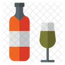 Vino Botella Bebidas Alcoholicas Icon