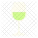 Vino blanco  Icono