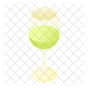 Vino blanco  Icono