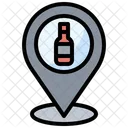 Ubicación del vino  Icono