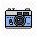Vintage Camera Hipster Icon