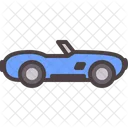 Vintage Car Roadster Spyder Icon