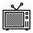 Vintage-Fernseher  Symbol