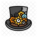 Top Hat Steampunk Icon