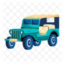 Vintage Jeep  Icon