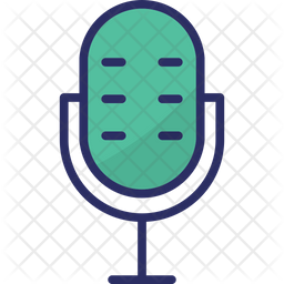 Download Free Vintage Microphone Icon Of Colored Outline Style Available In Svg Png Eps Ai Icon Fonts