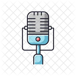 Vintage microphone  Icon