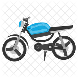 Vintage Motorbike  Icon