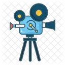 Vintage Movie Camera Movie Camera Video Camera Icon
