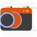 Vintage Photo Camera Device Pictures Taking Camera Lens Icon