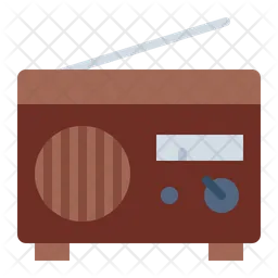 Vintage Radio  Icon