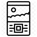 Jahrgang Technologie Digital Symbol