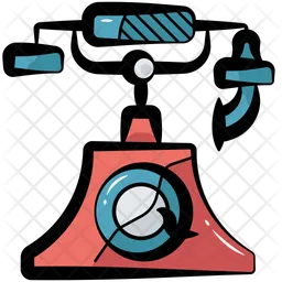 Vintage Telephone  Icon