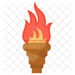 Vintage Torch  Icon
