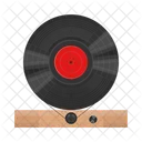 Record Retro Vinyl Icon