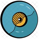 Vinyl Turntable Instrument Icon