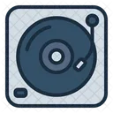 Vinyl Record Retro Icon